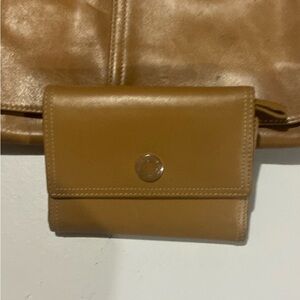 Authentic Leather Coach wallet.